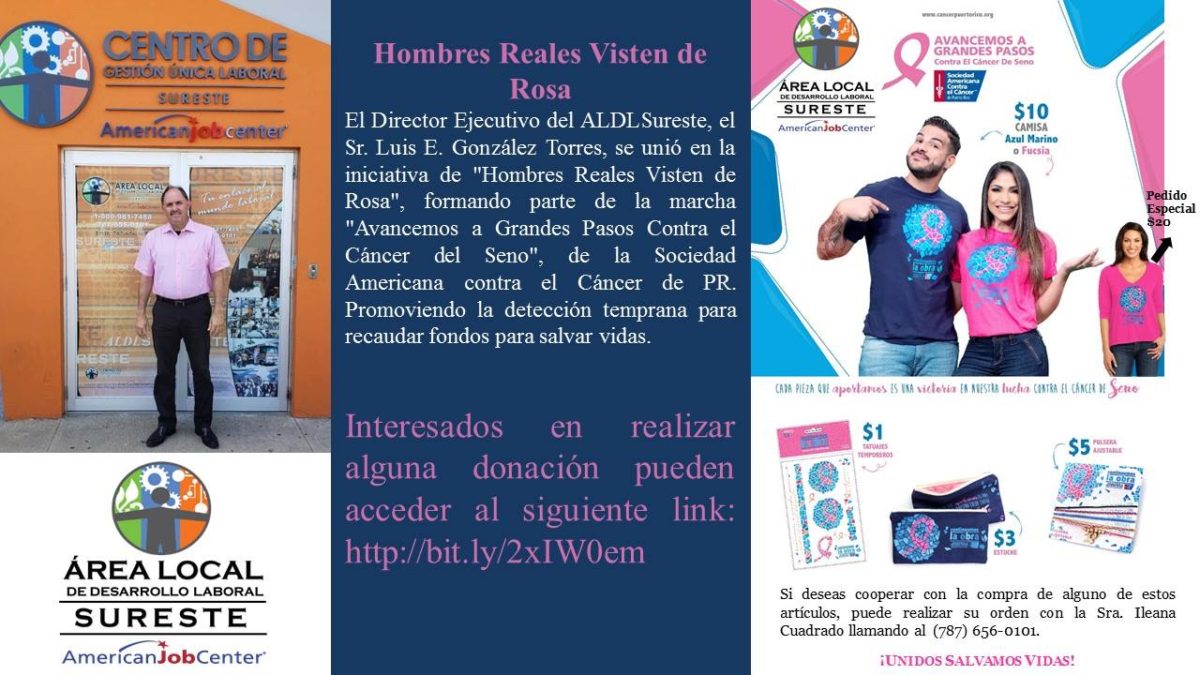 “Hombres Reales Visten de Rosa”