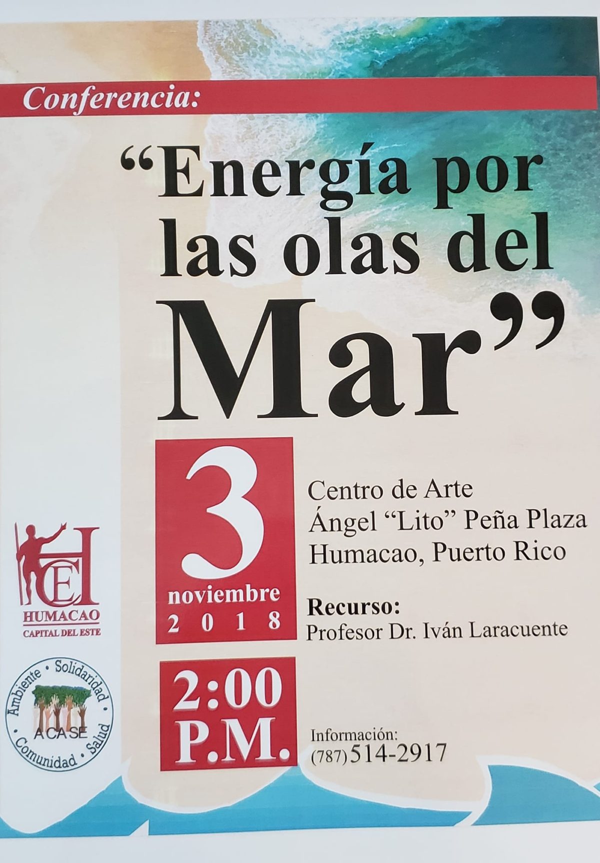 Conferencia “Energías por las Olas del Mar”