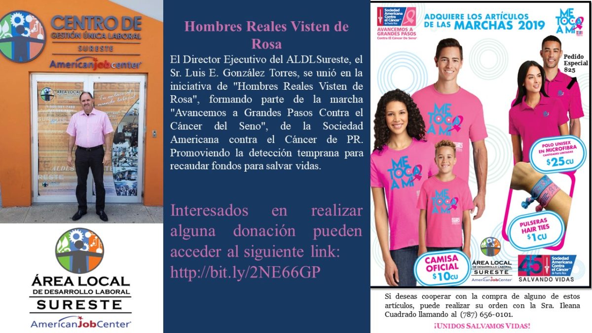 Iniciativa de “Hombres Reales se Visten de Rosa”