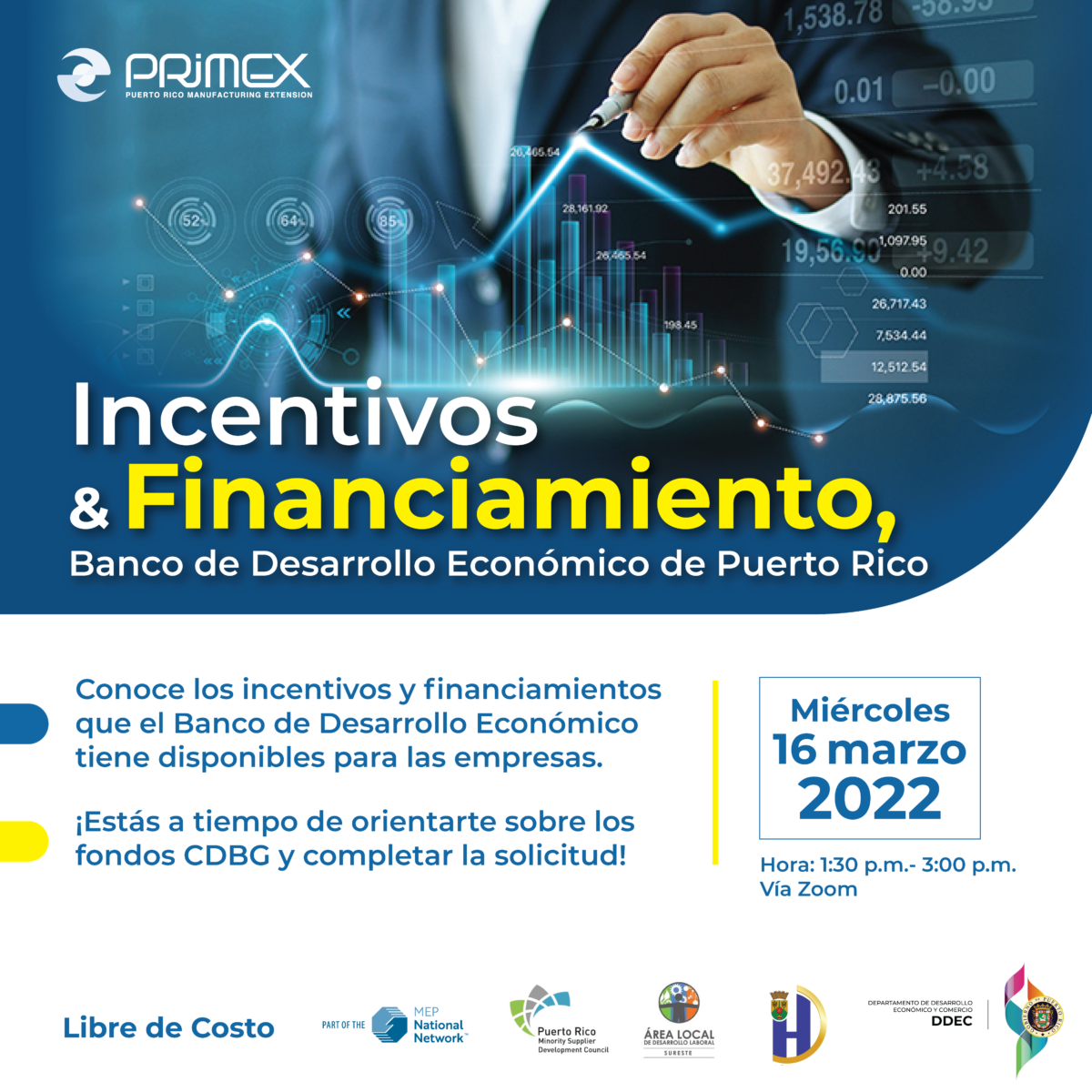 Incentivos & Financiamiento – 16 de marzo de 2022